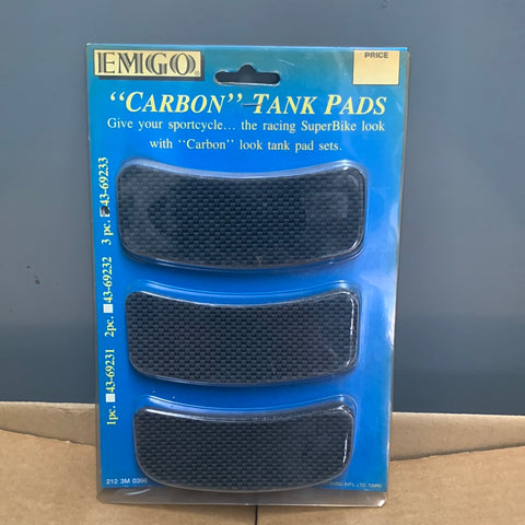 Carbon Tank Pads 3 piece clearance