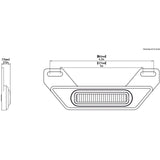 Denali B6 License Plate LED Aux Brake Light
