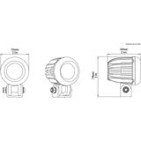 Denali D2 LED Light Kit - DataDim™ Technology - Pair