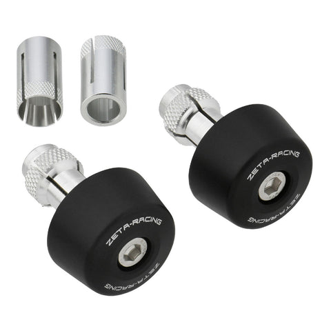 Zeta Bar-End Sliders - Black (Pair)