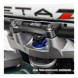 Zeta Stem Nut (M24x32 P1.0 H12) - Blue