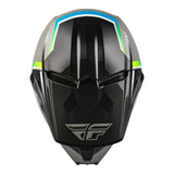 Fly Racing Kinetic Vision Helmet - Grey / Black