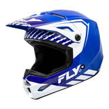 FLY Racing Kinetic Menace Helmet - Blue / White