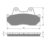GOLDfren Brake Pads - S3 Sintered Sports