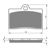 GOLDfren Brake Pads - S3 Sintered Sports