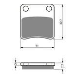 GOLDfren Brake Pads - S3 Sintered Sports