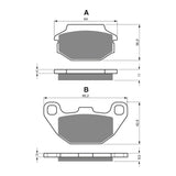 GOLDfren Brake Pads - K5 Off-Road Racing