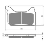 GOLDfren Brake Pads - S3 Sintered Sports