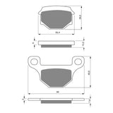 GOLDfren Brake Pads - S3 Sintered Sports