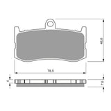 GOLDfren Brake Pads - S3 Sintered Sports