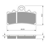 GOLDfren Brake Pads - S3 Sintered Sports