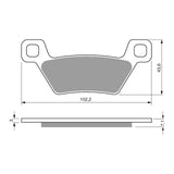 GOLDfren Brake Pads - K5 Off-Road Racing