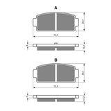 GOLDfren Brake Pads - K5 Off-Road Racing