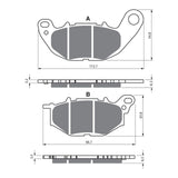 GOLDfren Brake Pads - S3 Sintered Sports