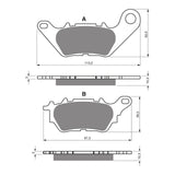 GOLDfren Brake Pads - S3 Sintered Sports