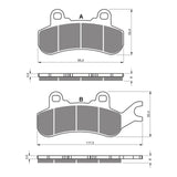 GOLDfren Brake Pads - K5 Off-Road Racing