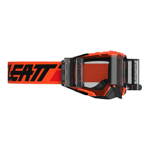 Leatt 6.5 Velocity Roll-Off Goggles - Orange / Clear 83%