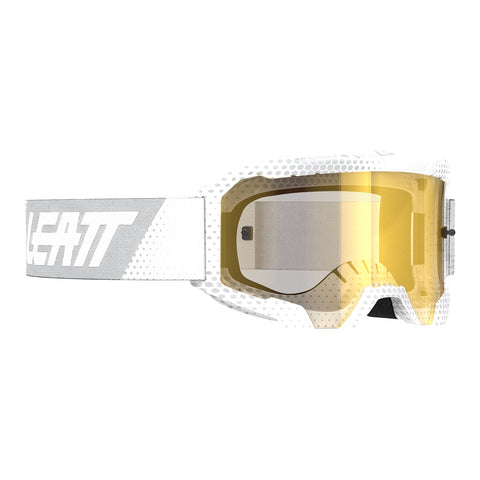Leatt 4.5 Velocity Iriz Goggles - White / Bronze 68%