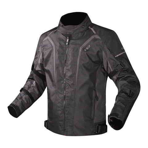 LS2 Sepang Men's Jacket - Black / Dark Grey