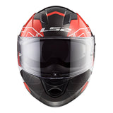 LS2 FF320 Stream Evo Kub Helmet - Black / Red