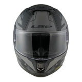 LS2 FF808 Stream II Shadow - Matte Titanium / Grey