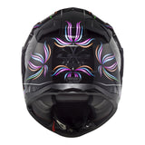 LS2 FF811 Vector II Tropical Helmet - Black / White