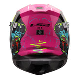 LS2 MX706J COZ Junior Gorilla Helmet - Gloss Purple