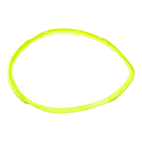 LS2 MX437 Fast Evo Bezel Down Hi-Viz Yellow (M-L)