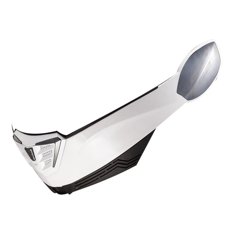 LS2 FF900 Valiant II Chin Bar - Gloss White