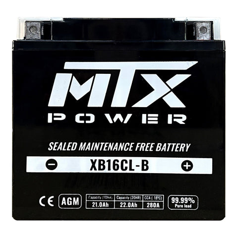MTX Power Battery AGM - XB16CL-B