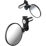 Oxford Fold Away Mirror - Black - PAIR