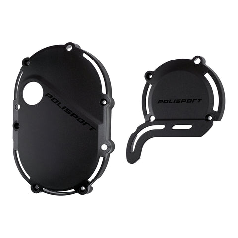 Polisport Engine Covers Kit - Stark Varg - Black