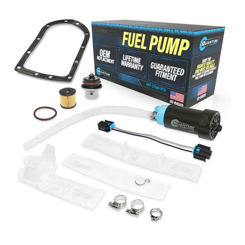 Quantum In-Tank EFI Fuel Pump with Regulator, Tank Seal & Filter