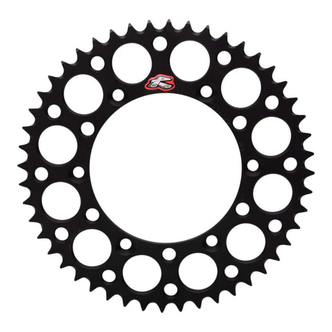Renthal Sprocket Rear Black 51T Alloy 7075 T6 Grooved Suzuki