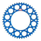 Renthal Sprocket Rear Blue 48T Alloy 7075 T6 Grooved