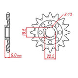 Sprocket Kit Suzuki RMZ250 - 520EXW 13/49