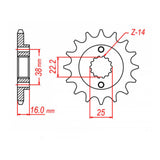 Sprocket Kit Ducati 906 PASO - GB520ZXW 15/38