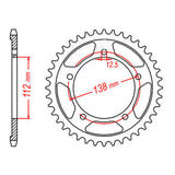 Sprocket Kit Honda CBR600 '97/'98 - GB525XRE 15/43