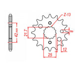 Sprocket Kit Suzuki VN800 '97-'05 - 530XRE 17/42