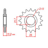 Sprocket Kit Yamaha FZR1000 '87-'88 (530conv) - 530XRE 17/46