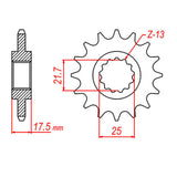 MTX 297 Steel Front Sprocket #525