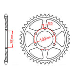 MTX 816 (2) Steel Rear Sprocket #530