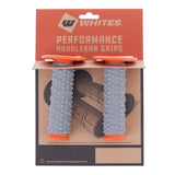 Whites MX Large Diamond Grip - Grey / Orange