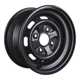 Whites ATV/UTV Steel Rim 12x6 Honda Front 4/110 +25 - Black