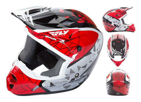 Fly Kinetic Crux Helmet Adult & Youth - Clearance - norjo